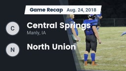 Recap: Central Springs  vs. North Union 2018