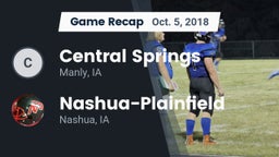 Recap: Central Springs  vs. Nashua-Plainfield  2018