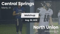 Matchup: Central Springs vs. North Union   2019