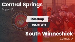 Matchup: Central Springs vs. South Winneshiek  2019