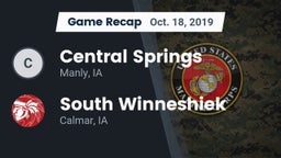 Recap: Central Springs  vs. South Winneshiek  2019