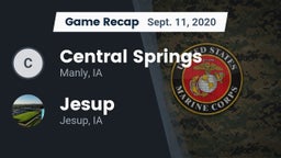 Recap: Central Springs  vs. Jesup  2020