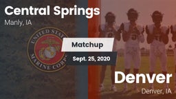Matchup: Central Springs vs. Denver  2020
