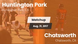 Matchup: Huntington Park vs. Chatsworth  2017