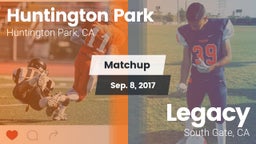 Matchup: Huntington Park vs. Legacy  2017
