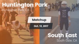 Matchup: Huntington Park vs. South East  2017