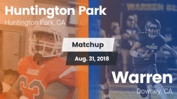 Matchup: Huntington Park vs. Warren  2018