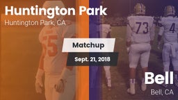 Matchup: Huntington Park vs. Bell  2018