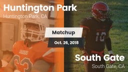 Matchup: Huntington Park vs. South Gate  2018