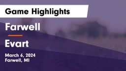 Farwell  vs Evart  Game Highlights - March 6, 2024