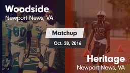 Matchup: Woodside vs. Heritage  2016