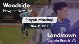 Matchup: Woodside vs. Landstown  2016