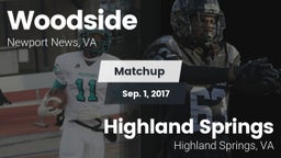 Matchup: Woodside vs. Highland Springs  2017