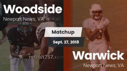 Matchup: Woodside vs. Warwick  2018