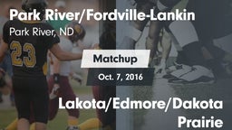 Matchup: Park River/Fordville vs. Lakota/Edmore/Dakota Prairie 2016