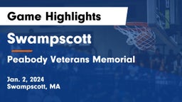 Swampscott  vs Peabody Veterans Memorial  Game Highlights - Jan. 2, 2024