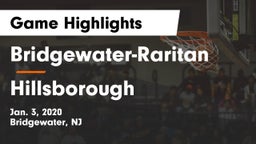 Bridgewater-Raritan  vs Hillsborough  Game Highlights - Jan. 3, 2020