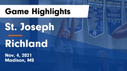 St. Joseph vs Richland  Game Highlights - Nov. 4, 2021