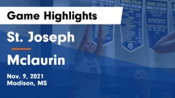St. Joseph vs Mclaurin Game Highlights - Nov. 9, 2021