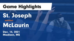 St. Joseph vs McLaurin Game Highlights - Dec. 14, 2021