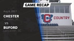 Recap: Chester  vs. Buford  2017