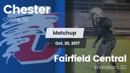 Matchup: Chester vs. Fairfield Central  2017