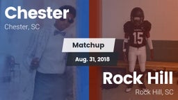Matchup: Chester vs. Rock Hill  2018