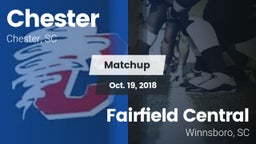 Matchup: Chester vs. Fairfield Central  2018