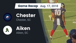 Recap: Chester  vs. Aiken  2018