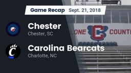 Recap: Chester  vs. Carolina Bearcats  2018