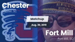 Matchup: Chester vs. Fort Mill  2019