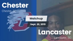 Matchup: Chester vs. Lancaster  2019