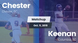 Matchup: Chester vs. Keenan  2019