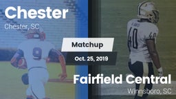 Matchup: Chester vs. Fairfield Central  2019