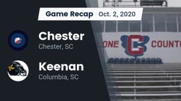 Recap: Chester  vs. Keenan  2020