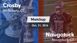 Matchup: Crosby vs. Naugatuck  2016