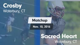 Matchup: Crosby vs. Sacred Heart  2016