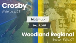 Matchup: Crosby vs. Woodland Regional 2017