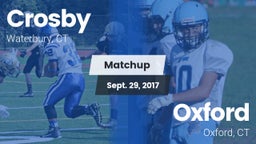 Matchup: Crosby vs. Oxford  2017