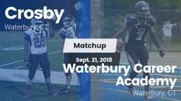 Matchup: Crosby vs. Waterbury Career Academy 2018