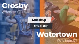Matchup: Crosby vs. Watertown  2018