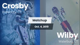 Matchup: Crosby vs. Wilby  2019