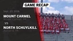 Recap: Mount Carmel  vs. North Schuylkill  2016