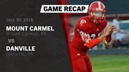 Recap: Mount Carmel  vs. Danville  2016