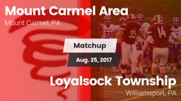 Matchup: Mount Carmel Area vs. Loyalsock Township  2017