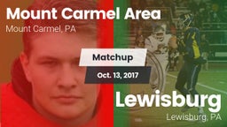 Matchup: Mount Carmel Area vs. Lewisburg  2017