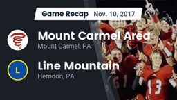 Recap: Mount Carmel Area  vs. Line Mountain  2017