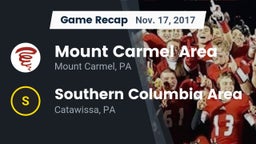 Recap: Mount Carmel Area  vs. Southern Columbia Area  2017