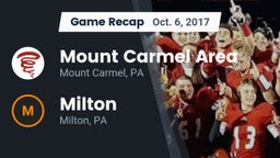 Recap: Mount Carmel Area  vs. Milton  2017