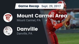 Recap: Mount Carmel Area  vs. Danville  2017